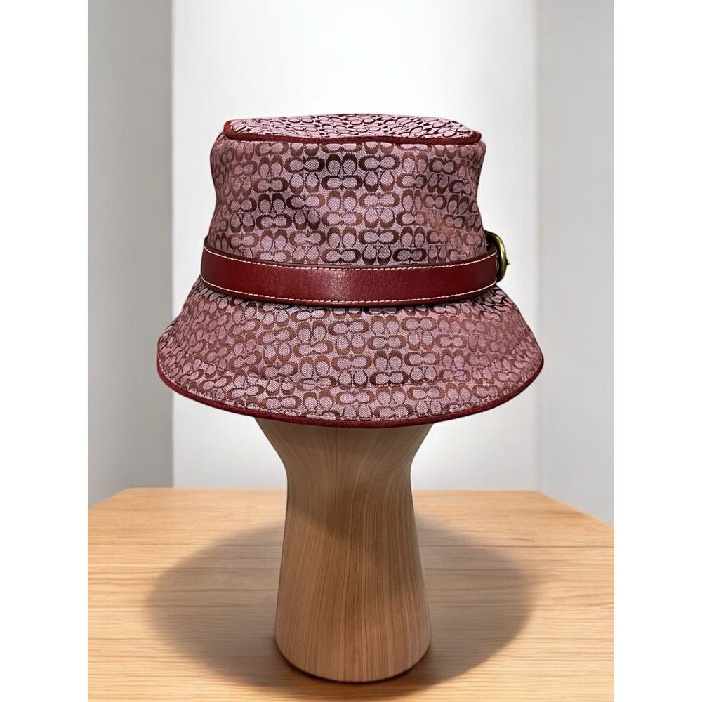 Y2K Coach FS2793 Mini Signature Crusher Hat Size P/S - Picture 3 of 7